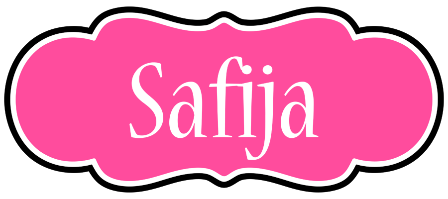 Safija invitation logo