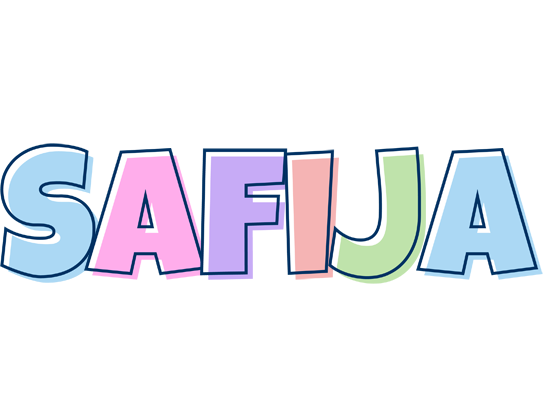 Safija pastel logo