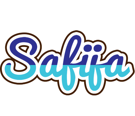 Safija raining logo