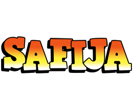 Safija sunset logo