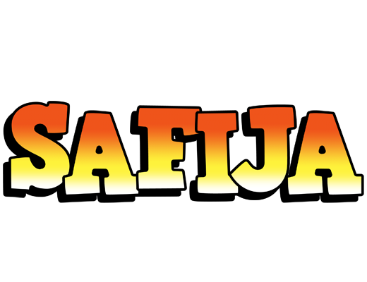 Safija sunset logo