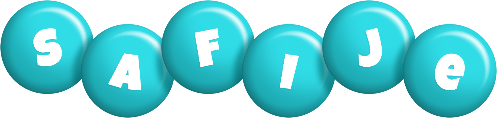 Safije candy-azur logo