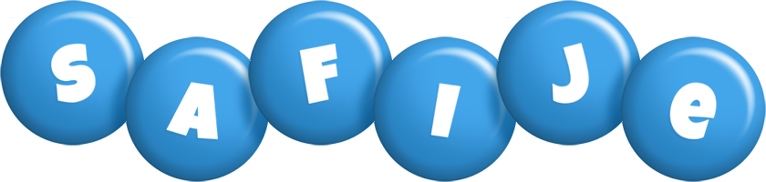 Safije candy-blue logo