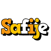 Safije cartoon logo