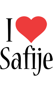 Safije i-love logo