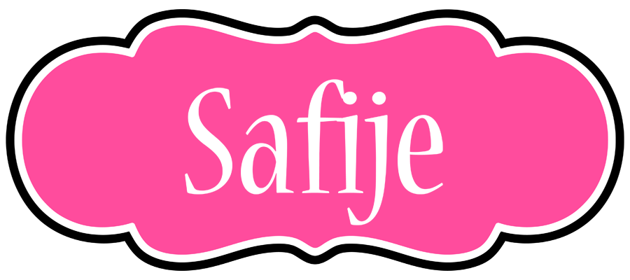 Safije invitation logo