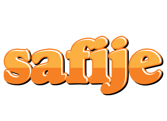 Safije orange logo