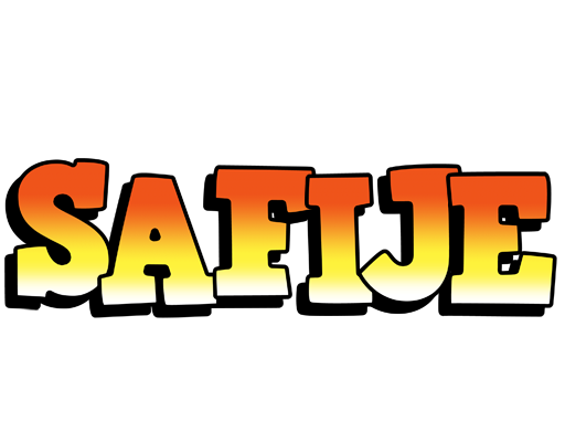 Safije sunset logo