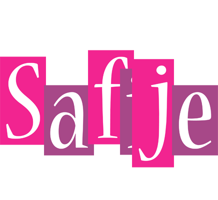 Safije whine logo