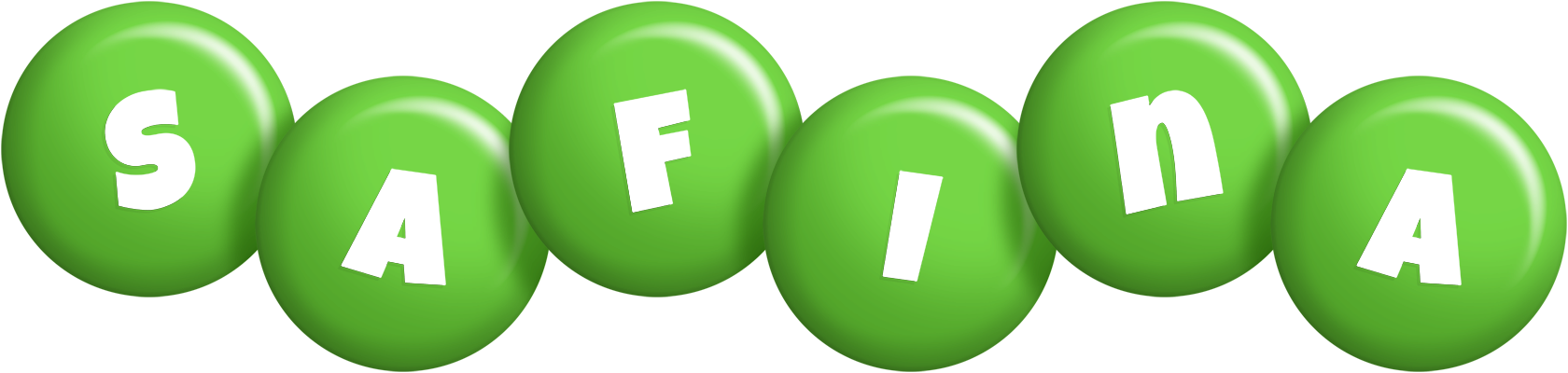 Safina candy-green logo