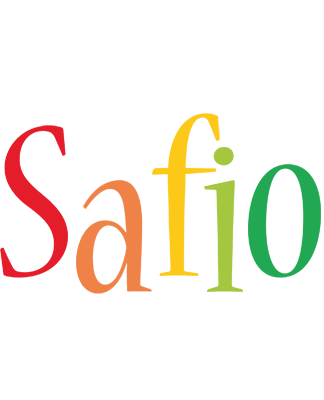 Safio birthday logo