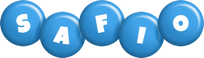 Safio candy-blue logo