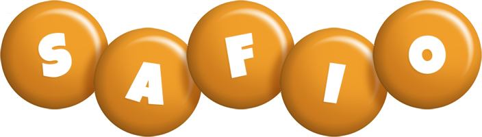 Safio candy-orange logo