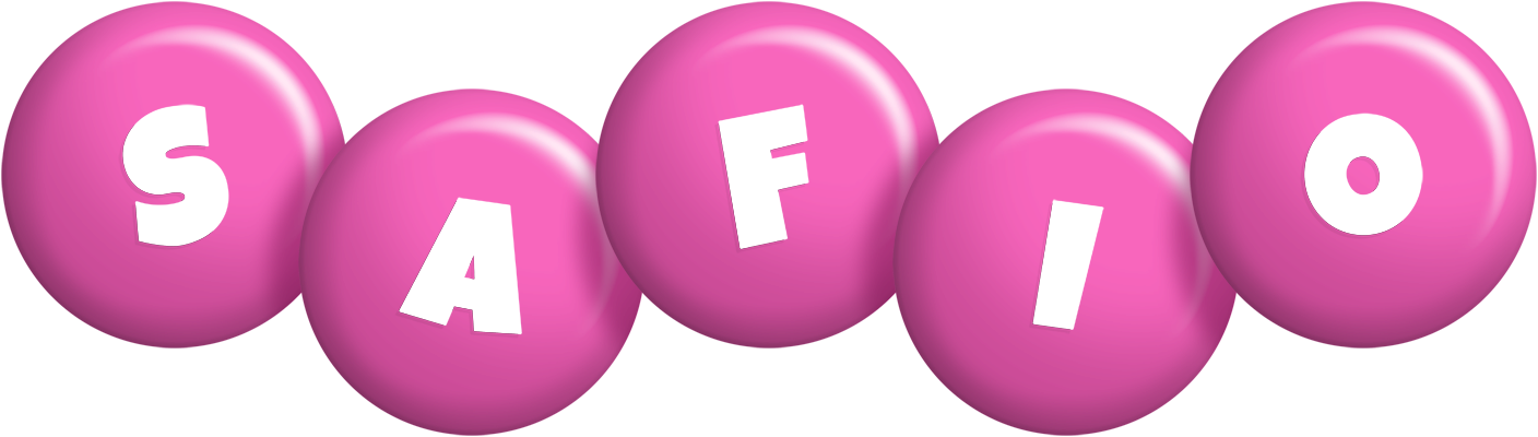 Safio candy-pink logo