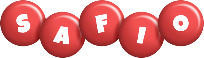 Safio candy-red logo