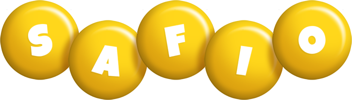 Safio candy-yellow logo