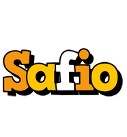 Safio cartoon logo