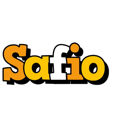 Safio cartoon logo