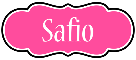 Safio invitation logo