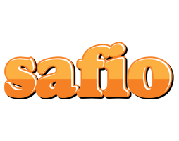 Safio orange logo