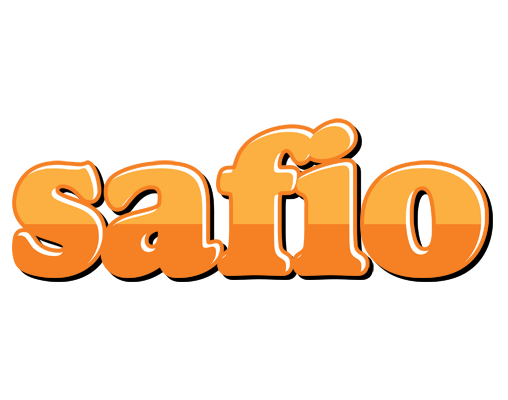 Safio orange logo