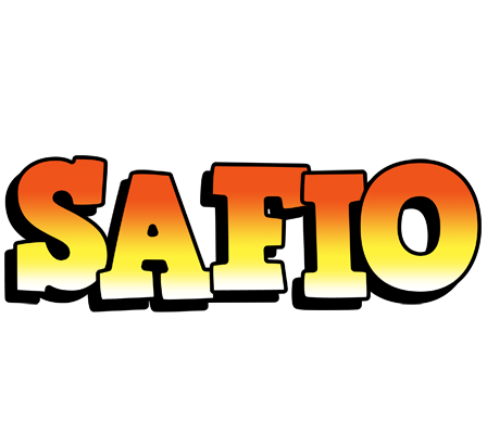 Safio sunset logo
