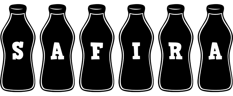 Safira bottle logo