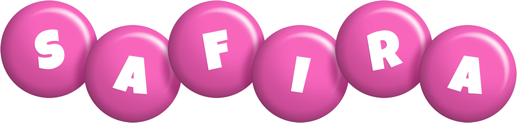 Safira candy-pink logo