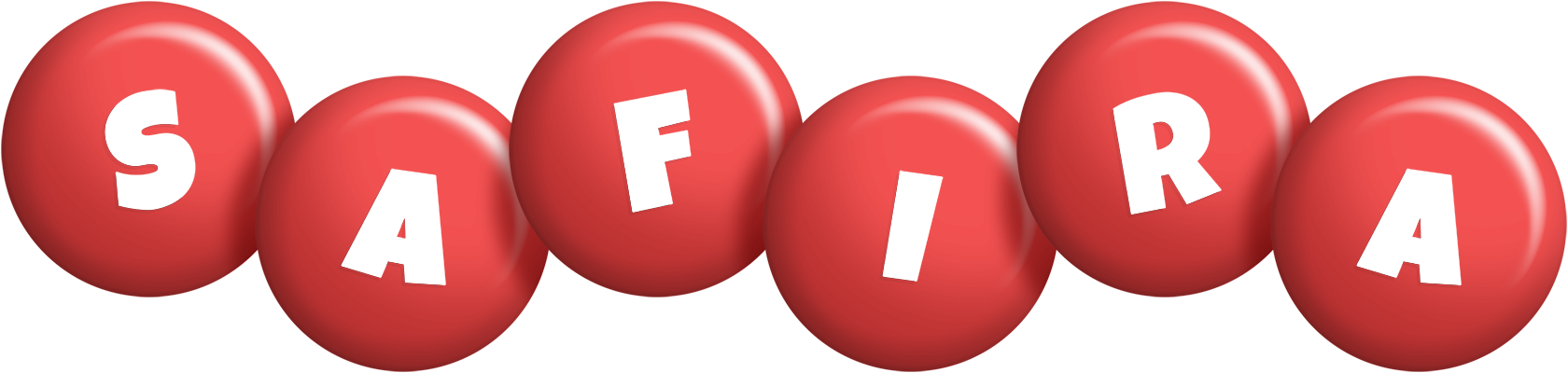 Safira candy-red logo