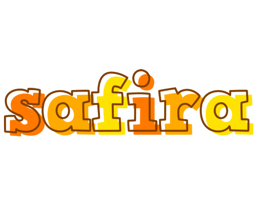 Safira desert logo