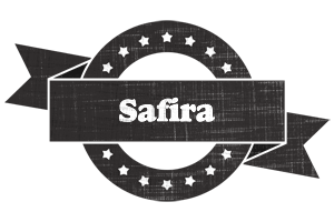 Safira grunge logo