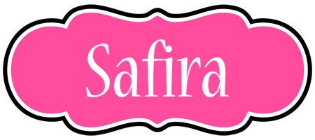 Safira invitation logo