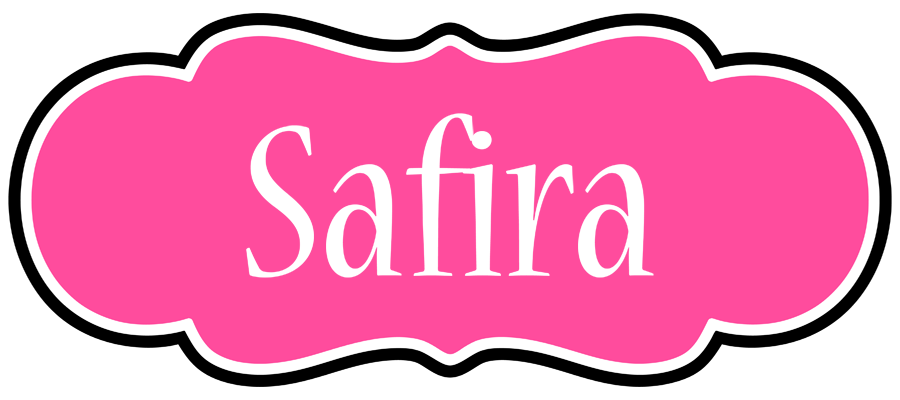 Safira invitation logo