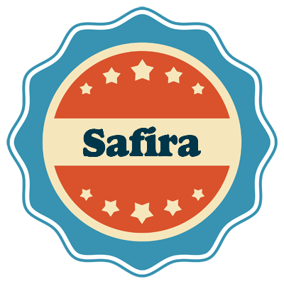 Safira labels logo