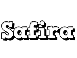 Safira snowing logo