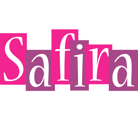 Safira whine logo