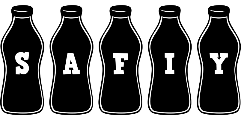 Safiy bottle logo