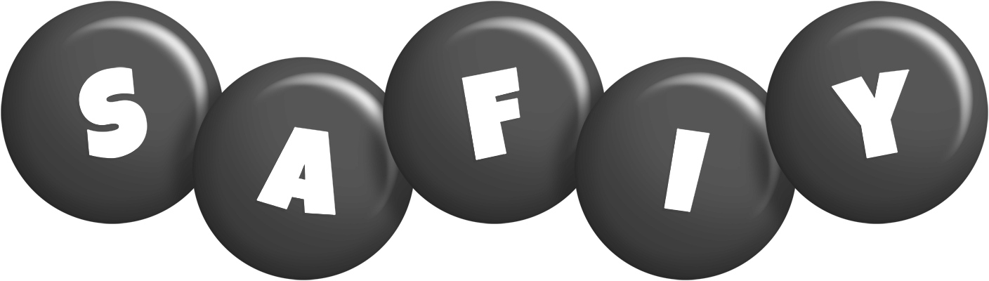 Safiy candy-black logo