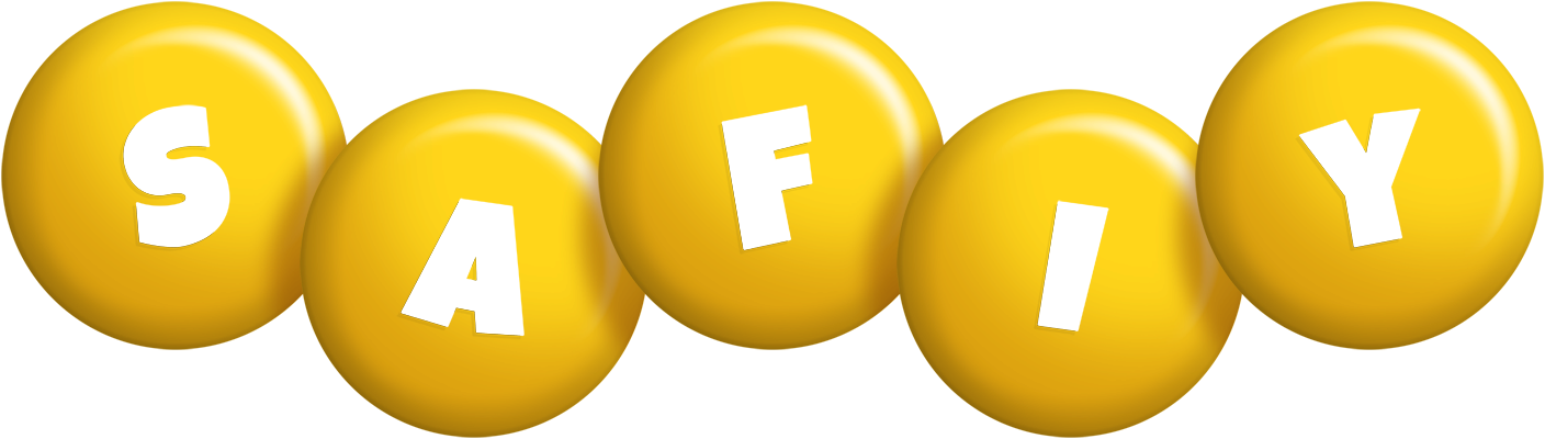 Safiy candy-yellow logo