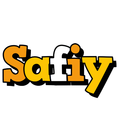 Safiy cartoon logo