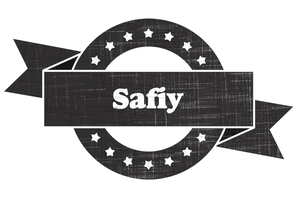 Safiy grunge logo