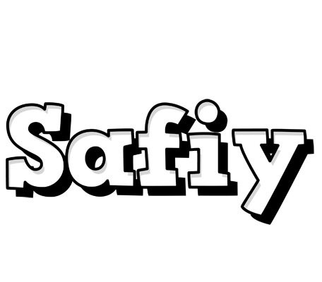 Safiy snowing logo