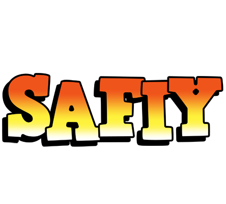 Safiy sunset logo