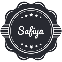 Safiya badge logo