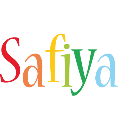 Safiya birthday logo
