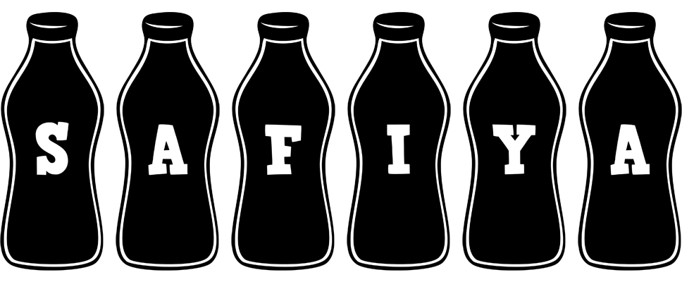 Safiya bottle logo