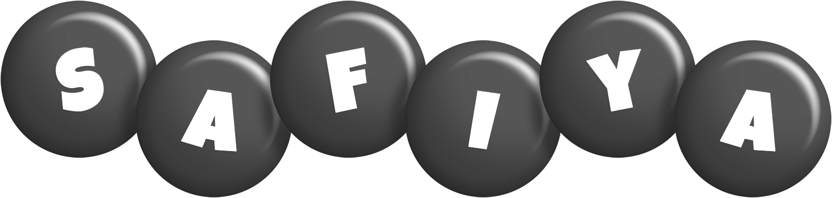 Safiya candy-black logo