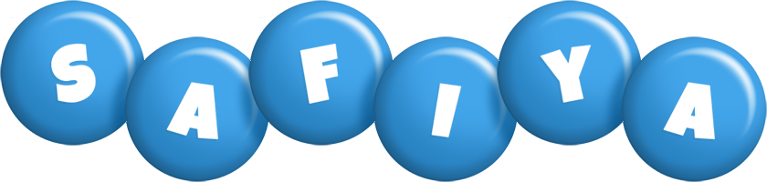 Safiya candy-blue logo