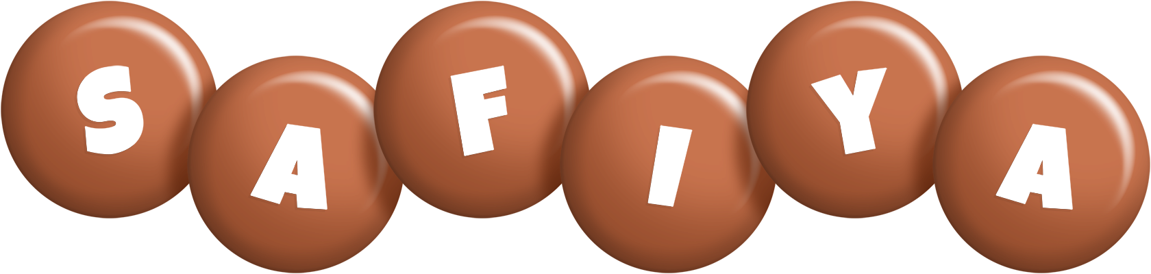 Safiya candy-brown logo