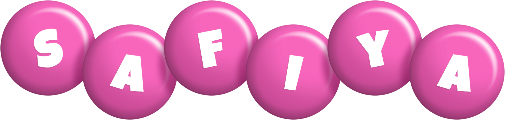 Safiya candy-pink logo
